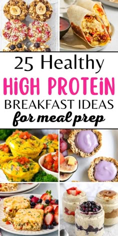 high protein breakfast meal prep