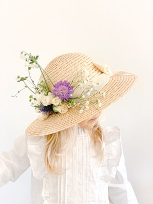 bonnet with blooms gardendaysa mammachefjozi